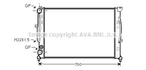 Radiator AVA Clever Choice AIA2123 Radiator AVA Clever Choice AIA2123