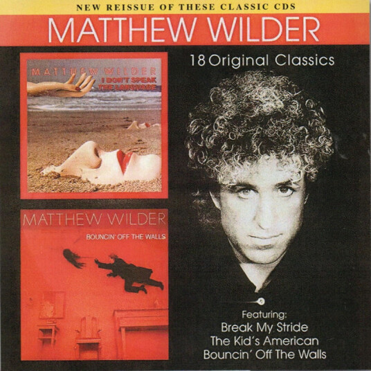 Matthew Wilder I Don't Speak The Language / Bouncin' Off Walls CD