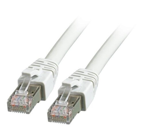 EFB ELEKTRONIK RJ45 Patchkabel S/FTP, Cat.8.1,BC, LSZH, 0,5m, grau