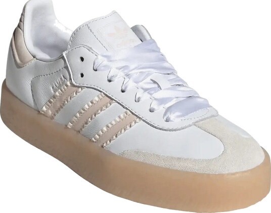 adidas Originals Sambae J - FTWWHT/WONQUA/GUM3 - 35 1/3