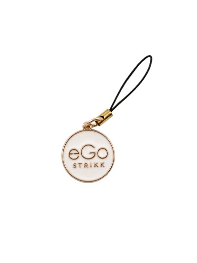 Kort Og Godt Maskemarkør Egostrikk Hvit/Gull Kort Og Godt Maskemarkør Egostrikk Hvit/Gull