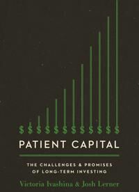 Ivashina Victoria Patient Capital