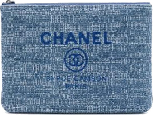Chanel Vintage Dame Blå