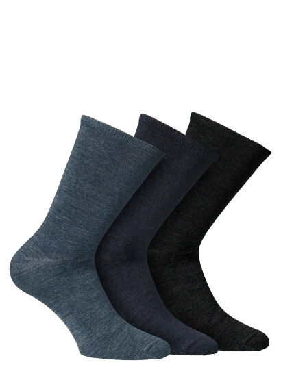 Alpacasocks&Co Knitted Merino Socks In 3-Pack - Multi/patterned - 36-39 Alpacasocks&Co Knitted Merino Socks In 3-Pack - Multi/patterned - 36-39