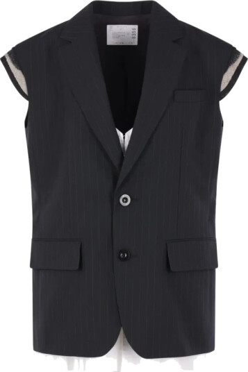 Sacai Dame Jakker Svart S,