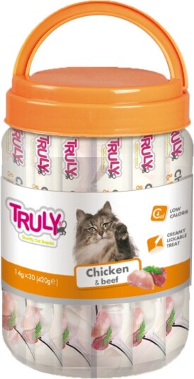 Truly Creamy Lickable and Chicken Beef 420 g
