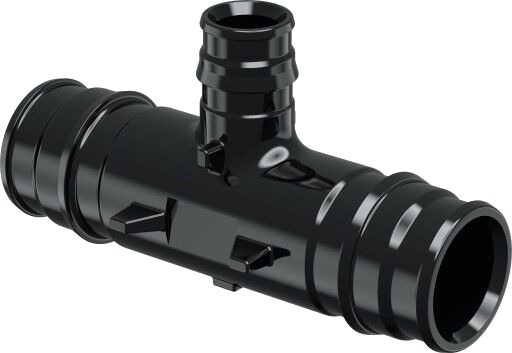 5 stk Uponor Q&E T-reduksjon PPSU 25-16-25