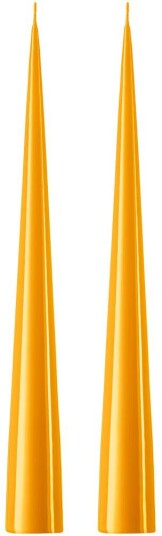 Ester & Erik kjeglelys 37 cm 2 stk. lakket 85 Mango