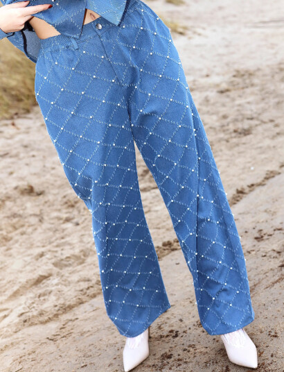 crās Marinacras Pants - Blue - 34
