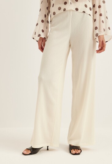 Bubbleroom Structure Wide Trousers