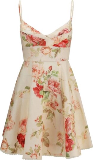 Zimmermann Dame Kjoler Beige L,