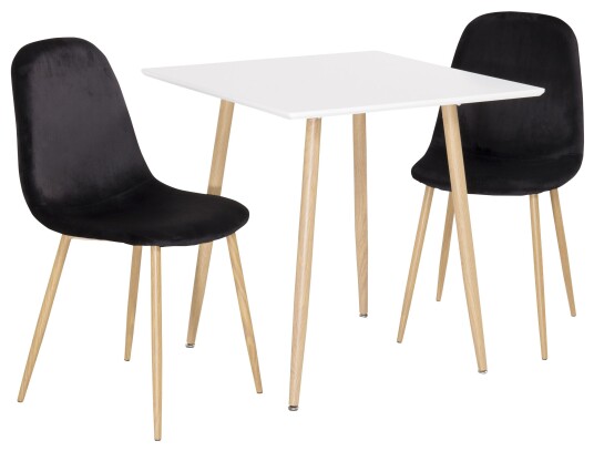 Venture Design Polar spisebord Hvit 75 x 75 cm Hvit
