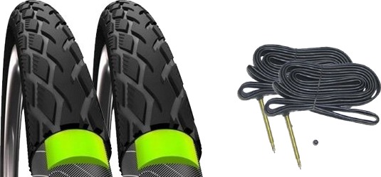 Schwalbe Marathon Greenguard 700x23 2 dekk + 2 slanger