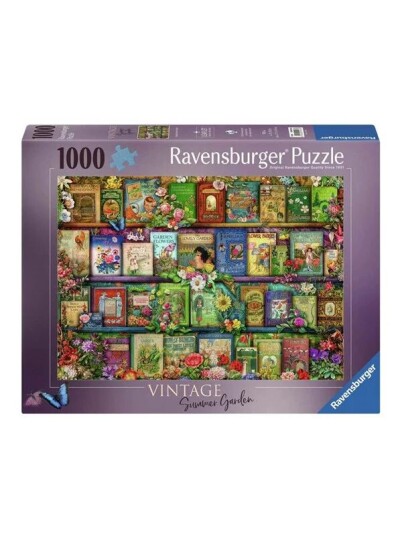 Ravensburger Jigsaw Puzzle Vintage Garden Books 1000 pcs. Ravensburger Jigsaw Puzzle Vintage Garden Books 1000 pcs.