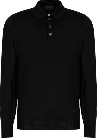 Emporio Armani Herre Strikkevarer Svart S,