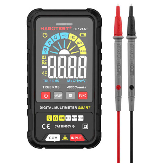 Habotest HT124A+ Digital universal-multimeter