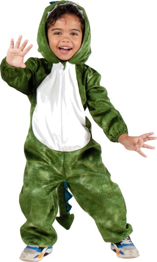 Folat Dinosaur Jumpsuit Barn Kostyme Medium 24584