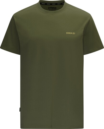 Swazi Men"s Reverse Clan T Shirt Olive M