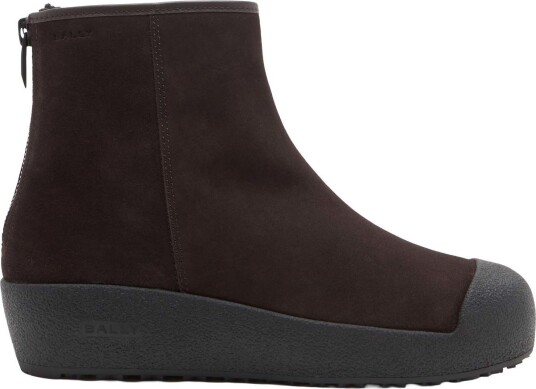 Bally Guard Iii M Calf Suede Ebano 45