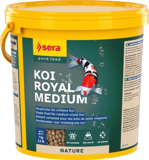Sera Koi Royal Medium Granulat 3800 ml
