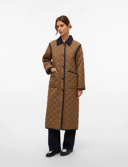 Vero Moda Vmemily Long Coat Boo Beige XS