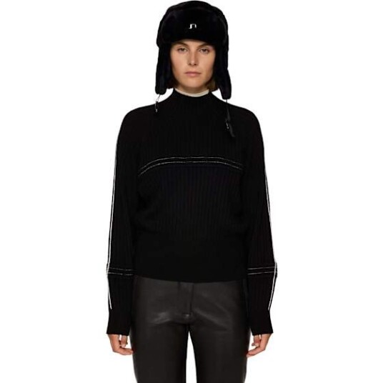 J.Lindeberg Nora Knitted Sweater Dame Black M