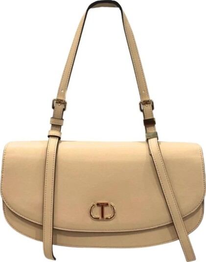 Twinset Dame Vesker Beige ONE SIZE,