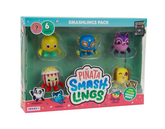 Amo Toys As Pinata Smashlings Deluxe Figurer 6 stk i pakke