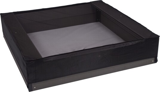 Nordic Play Nett Til Sandkasse 120x120 cm Svart Nordic Play Nett Til Sandkasse 120x120 cm Svart