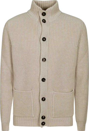 Filippo De Laurentiis Herre Strikkevarer Beige XL,