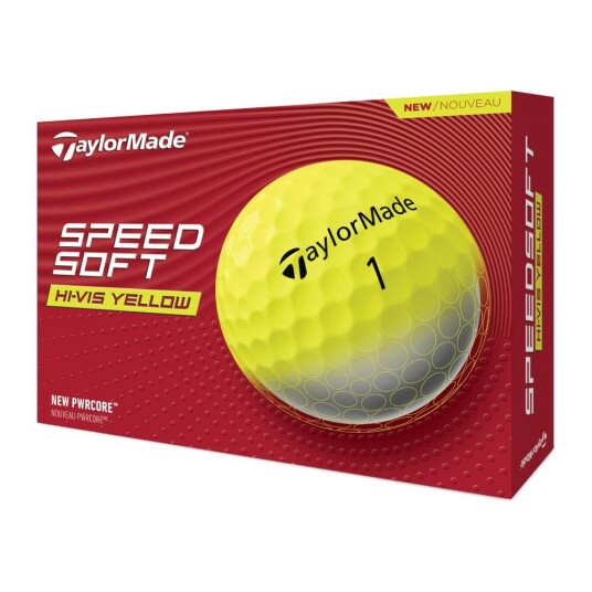 TaylorMade SpeedSoft Golfball Gul TaylorMade SpeedSoft Golfball Gul