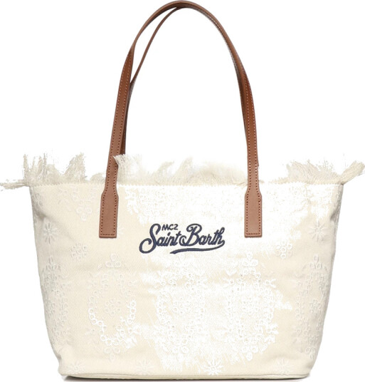 MC2 Saint Barth Dame Vesker Hvit ONE SIZE,