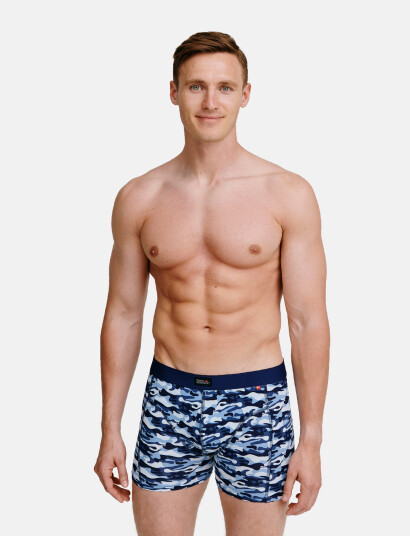 Danish Endurance Men"s Classic Trunks - Blue - XL