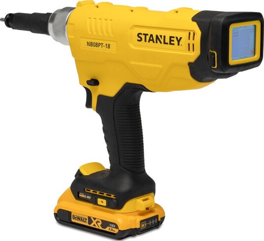 Stanley Outdoor Naglepistol Stanley NB08PT-18 490050 Med Batteri Og Lader