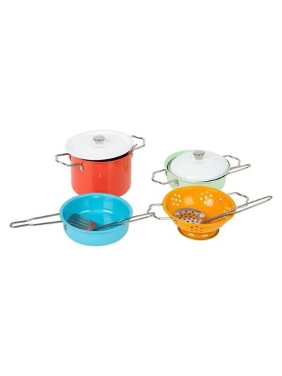 Small Foot - Pans and Cookware 8dlg. Small Foot - Pans and Cookware 8dlg.
