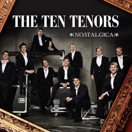 The Ten Tenors Nostalgica CD The Ten Tenors Nostalgica CD