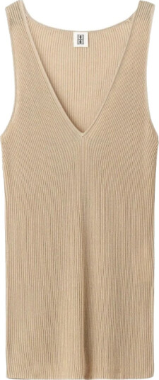 By Malene Birger Dame Topper Beige M,