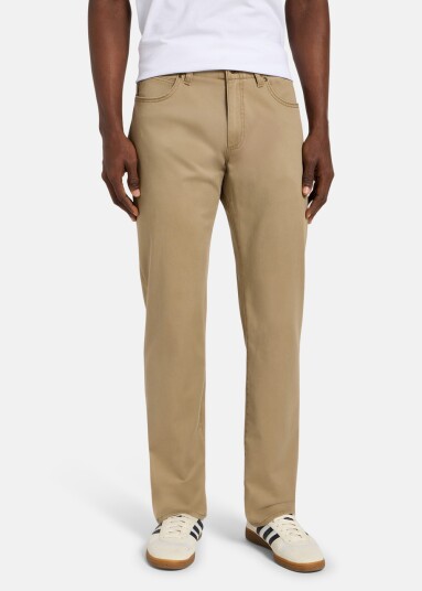 Lee Straight_Fit_Mvp Oscar_Khaki Camel 34/32 Hverdagsbukser