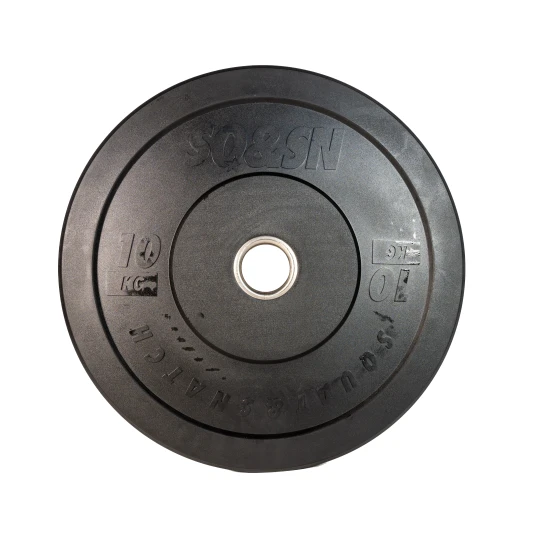 SQ&SN Bumper Plate Vægtskive 10 kg i sort. Udstyr til styrketræning vægtløftning og crossfit træning SQ&SN Bumper Plate Vægtskive 10 kg i sort. Udstyr til styrketræning vægtløftning og crossfit træning