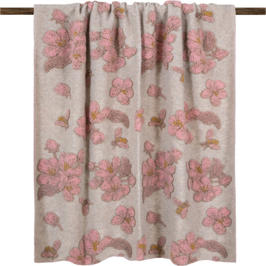 Frati Home Magnolia ullpledd 150x190 cm Frati Home Magnolia ullpledd 150x190 cm