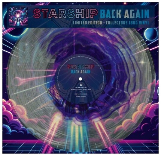 Starship Back Again Colour In Colour Vinyl