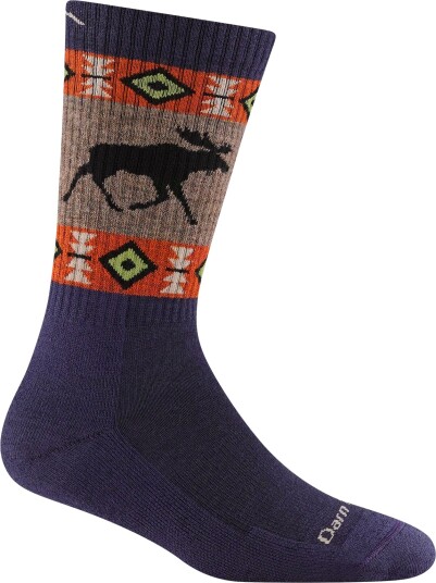Darn Tough Women's Vanna Grizzle Boot Hiking Socks Blackberry L Darn Tough Women's Vanna Grizzle Boot Hiking Socks Blackberry L