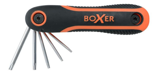 Boxer 8-i-1 Torxnøkkelsett med Soft Grip