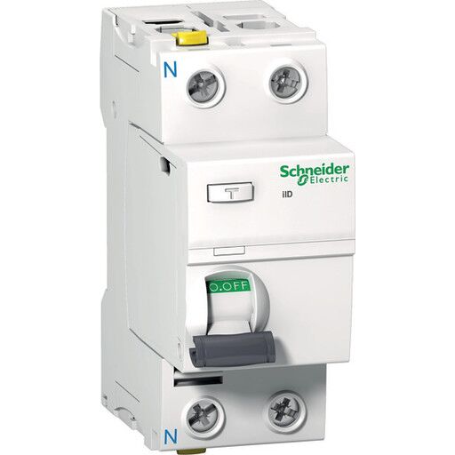 Schneider Electric Acti9 iid residual current circuit breaker 2p 40 a 30 ma type a (3606480443015)