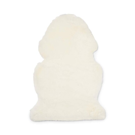 Nordic Sheep Baby saueskinn kort ull New Zealand Hvit 95x55 cm