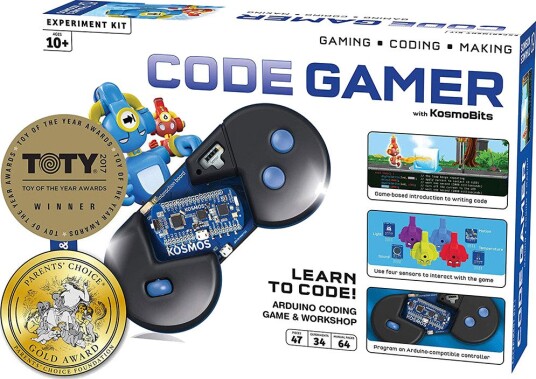 Thames & Kosmos Code Gamer Eksperimentsett Lær Programmering Inkl. Bluetooth App For IOS/Android