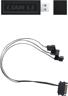 Lian Li Rf T B Adressérbar Rgb Kontroller Sort 1 Stk