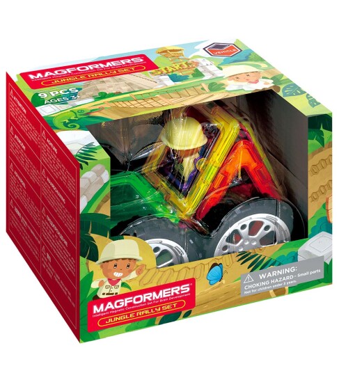 Magformers Jungle Rally 9 pcs Magformers Jungle Rally 9 pcs