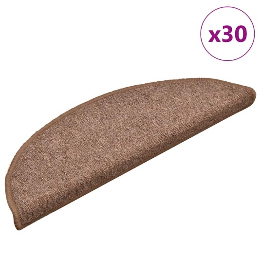 Trappematter 30 stk brun 56x17x3 cm 8721288458636