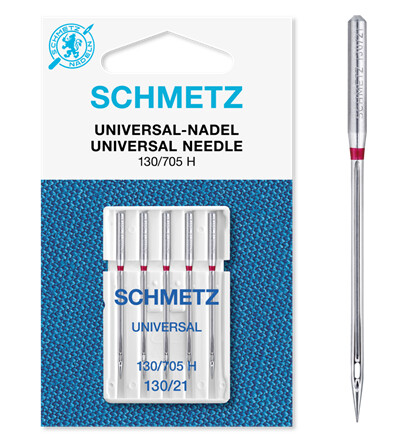 Schmetz Universalnål 130/21 130/705 H, 130/21, 5-pack Schmetz Universalnål 130/21 130/705 H, 130/21, 5-pack